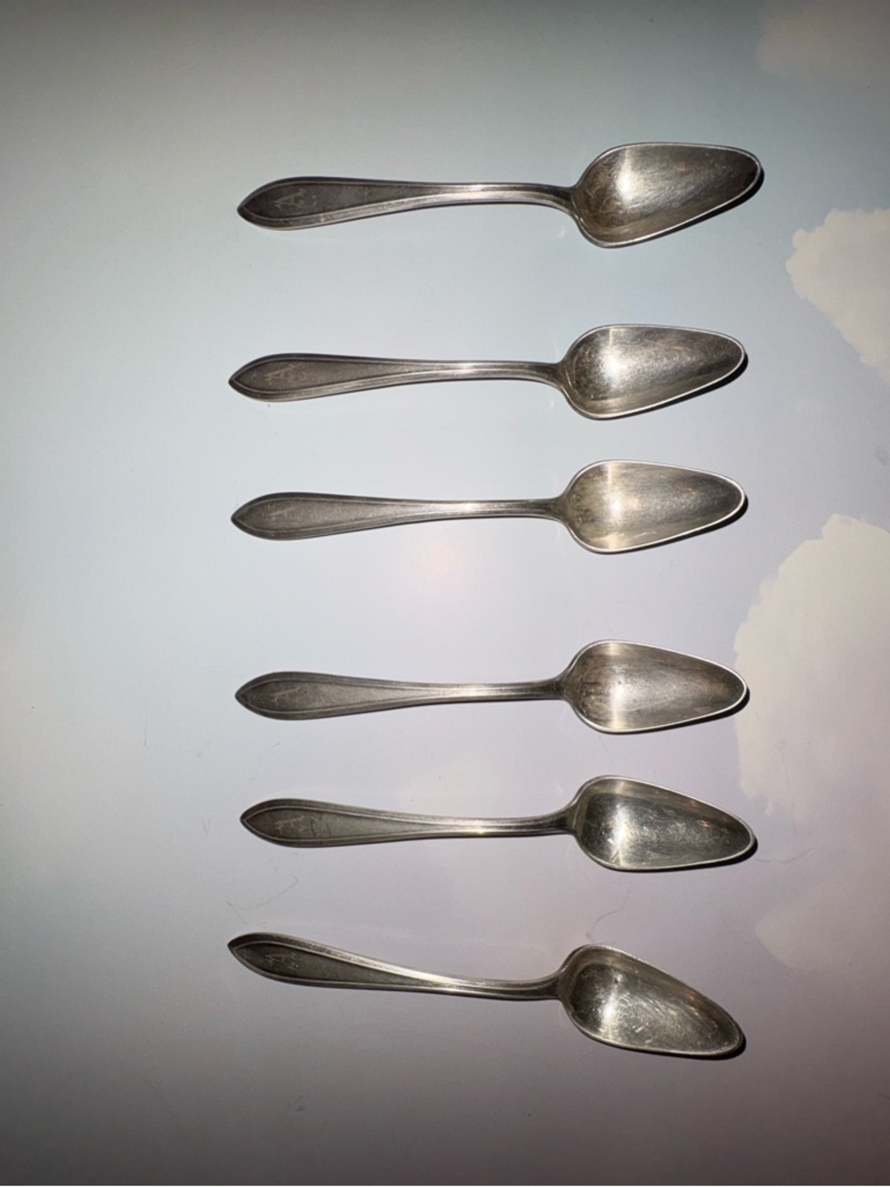 Vintage silver plate vm Roger’s 1918 Classic Teaspoon Set - 6-Pack